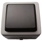 Διακοπτης Εξωτερικος Απλος Γκρι Ιρ54