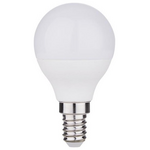 Λαμπα led Σφαιρικη 4,9w e14 3000k 175-265v "pro"