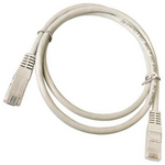 Καλωδιο Patch Cord utp cat-6e 26awg Γκρι 1m