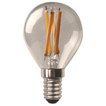 Λαμπα led Σφαιρικη Crossed Filament 6.5w e14 4000k 220-240v