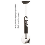 Φωτιστικο "move me" Κρεμαστο Μαυρο