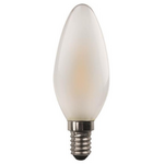 Λαμπα led Κερι Crossed Filament 4.2w e14 3000k 220-240v Frost Dimmable