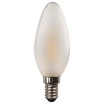 Λαμπα led Κερι Crossed Filament 6.5w e14 6500k 220-240v Frost