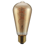 Λαμπα led St64 Filament "decor" 5w e27 2000k 220-240v Dimmable  Gold