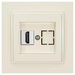 Πριζα Hdmi Μπεζ