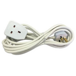 Προεκταση uk 5m 3x1.25mm με Προστασια Επαφων