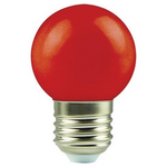 Λαμπα led Σφαιρικη 1,8w e27 Κοκκινη 175-265v