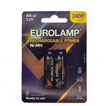 Επαναφορτιζομενη Μπαταρια ni-mh 1.2 v aa hr6 2400mah 2τμχ