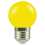 Λαμπα led Σφαιρικη 1,8w e27 Κιτρινη 175-265v