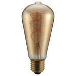 Λαμπα led St64 Filament "decor" 5w e27 2000k 220-240v Dimmable  Gold