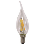Λαμπα led Κερι Μυτη Crossed Filament 4.2w e14 2700k 220-240v Dimmable