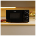 Φουρνος Μικροκυματων Μαυρος 20 Λιτρων 700w 220-240v