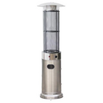 Θερμαστρα Υγραεριου Κυκλικη 1,80m 11kw Inox (Stainless Steel)
