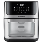 Φριτεζα Αερος xxl 12l 1800w με Παραθυρο και Αξεσουαρ Μαυρη-Inox
