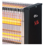 Θερμαστρα Χαλαζια 2800w Μαυρη 3face