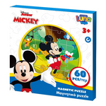 Μαγνητικο Παζλ 18x18x1.3εκ 60τμχ Mickey/minnie