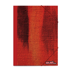 Φάκελος Λάστιχο Must Χάρτινος Κόκκινο 25x35 εκ.