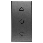 Διακοπτης 1 Modules Ρολλων Γραφιτης
