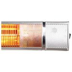 Επιτοιχια Θερμαστρα με Golden Tube 2000w με Τηλεκοντρολ Ip65