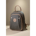 Allday Backpack με Πολλές Τσέπες με Casual Logo