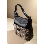 Shopping bag με Εξωτερική Θήκη με Φερμουάρ