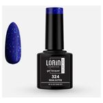 Lorin Gel Lacquer Ημιμόνιμο Βερνίκι με Glitter 8ml