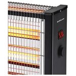Θερμαστρα Χαλαζια 2800w Μαυρη 3face με Θερμοστατη
