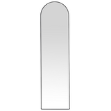 Καθρέπτης Plaza Pakoworld Αλουμίνιο σε Μαύρη Απόχρωση 40x28x150εκ