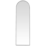 Καθρέπτης Plaza i Pakoworld Αλουμίνιο σε Μαύρη Απόχρωση 50x28x160εκ