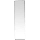 Καθρέπτης Moira Pakoworld Αλουμίνιο σε Μαύρη Απόχρωση 40x28x150εκ