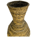 Διακοσμητικό Βάζο Lerpon Inart Banana Rope σε Φυσική Απόχρωση Φ40x100εκ