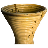 Βάζο Virnia Inart pe Rattan σε Φυσική Απόχρωση Φ40x70εκ