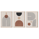 Πίνακας Klentie Pakoworld Τρίπτυχος με Ψηφιακή Εκτύπωση και Πλαίσιο 33x1.5x48εκ