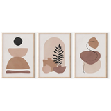 Πίνακας Halona Pakoworld Τρίπτυχος με Ψηφιακή Εκτύπωση και Πλαίσιο 33x1.5x48εκ