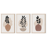 Πίνακας Ferez  Pakoworld Τρίπτυχος με Ψηφιακή Εκτύπωση και Πλαίσιο 33x1.5x48εκ