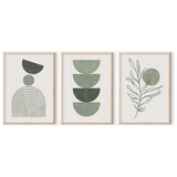 Πίνακας Zerifa  Pakoworld Τρίπτυχος με Ψηφιακή Εκτύπωση και Πλαίσιο 33x1.5x48εκ