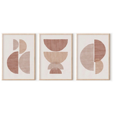 Πίνακας Peria  Pakoworld Τρίπτυχος με Ψηφιακή Εκτύπωση και Πλαίσιο 33x1.5x48εκ