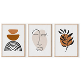 Πίνακας Dremfia  Pakoworld Τρίπτυχος με Ψηφιακή Εκτύπωση και Πλαίσιο 33x1.5x48εκ