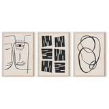 Πίνακας Lumora Pakoworld Τρίπτυχος με Ψηφιακή Εκτύπωση και Πλαίσιο 33x1.5x48εκ