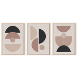 Πίνακας Veyra  Pakoworld Τρίπτυχος με Ψηφιακή Εκτύπωση και Πλαίσιο 33x1.5x48εκ