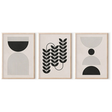 Πίνακας Vanta  Pakoworld Τρίπτυχος με Ψηφιακή Εκτύπωση και Πλαίσιο 33x1.5x48εκ