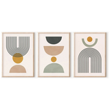 Πίνακας Ominel Pakoworld Τρίπτυχος με Ψηφιακή Εκτύπωση και Πλαίσιο 33x1.5x48εκ