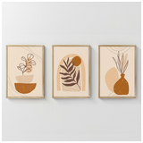 Πίνακας Zephy Pakoworld Τρίπτυχος με Ψηφιακή Εκτύπωση και Πλαίσιο 33x1.5x48εκ