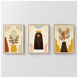 Πίνακας Caelo Pakoworld Τρίπτυχος με Ψηφιακή Εκτύπωση και Πλαίσιο 33x1.5x48εκ