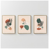 Πίνακας Elix Pakoworld Τρίπτυχος με Ψηφιακή Εκτύπωση και Πλαίσιο 33x1.5x48εκ