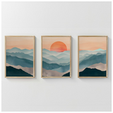 Πίνακας Sylis Pakoworld Τρίπτυχος με Ψηφιακή Εκτύπωση και Πλαίσιο 33x1.5x48εκ