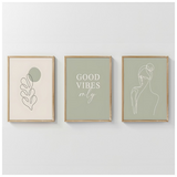 Πίνακας Veyra Pakoworld Τρίπτυχος με Ψηφιακή Εκτύπωση και Πλαίσιο 33x1.5x48εκ