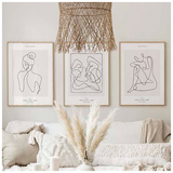 Πίνακας Aelith Pakoworld Τρίπτυχος με Ψηφιακή Εκτύπωση και Πλαίσιο 33x1.5x48εκ