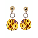 Σκουλαρίκια Leopard ble 5-45-151-0001