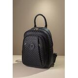 Allday Backpack με Πολλές Τσέπες με Casual Logo